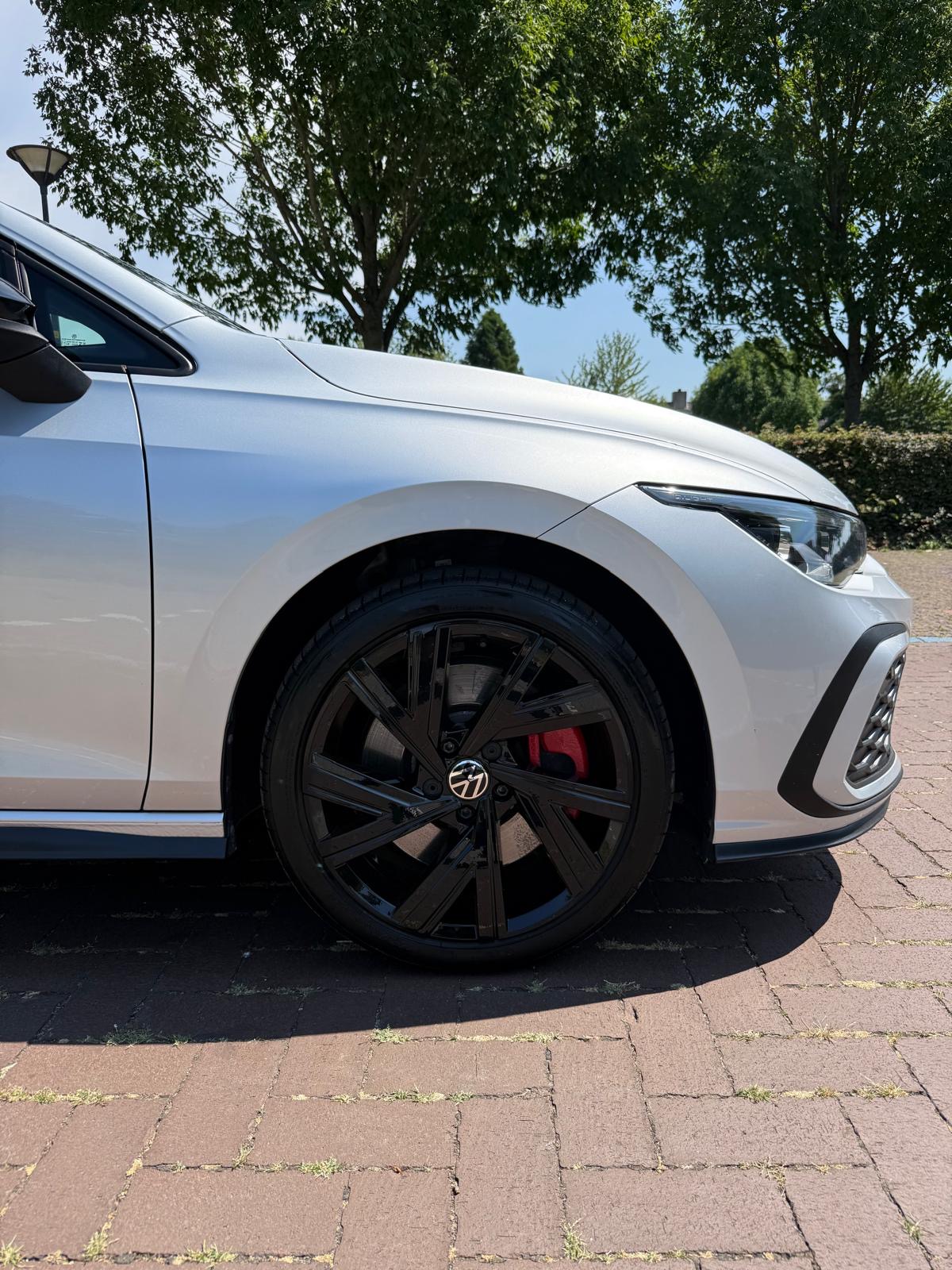 Golf velg en voorzijde na de behandeling