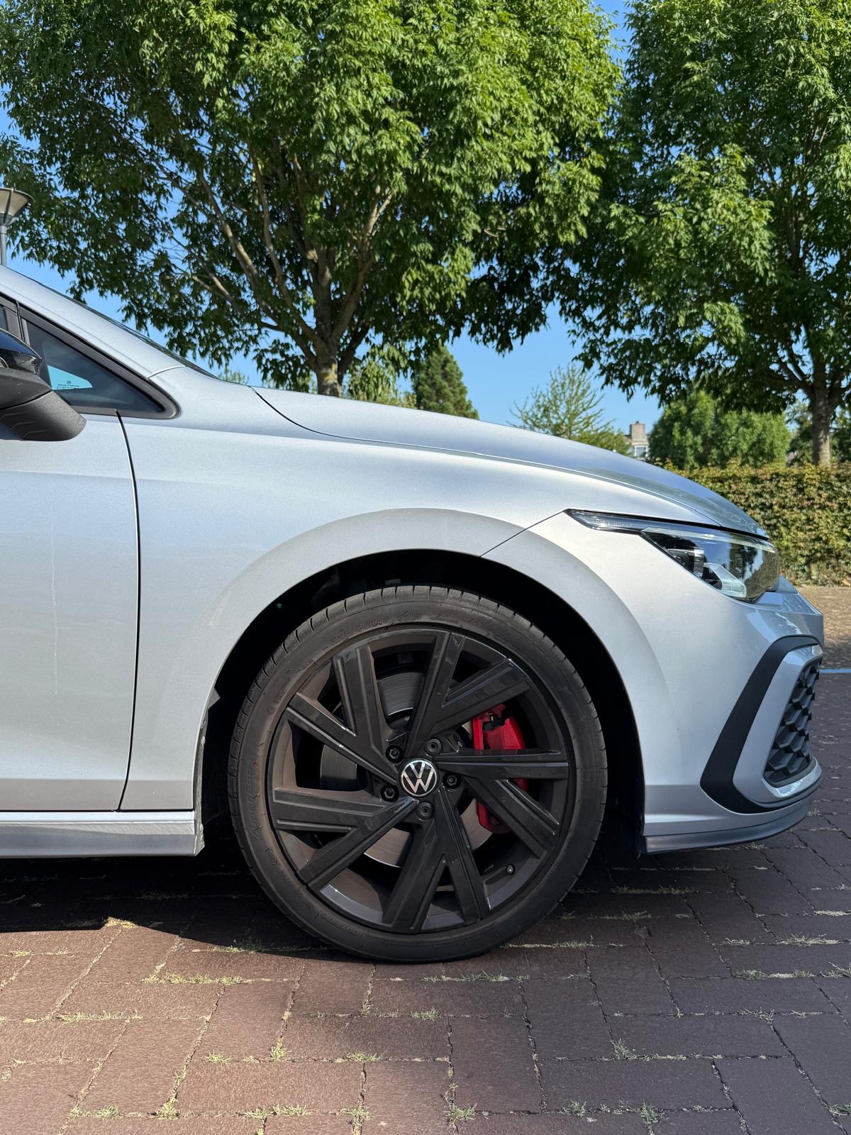 Golf velg en voorzijde voor de behandeling